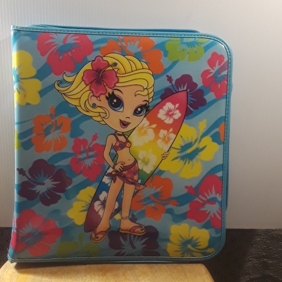 Lisa Frank Other - Vintage Lisa Frank Zipper Binder Portfolio Keeper